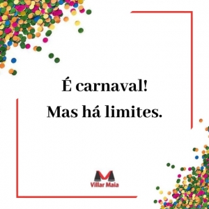 Existem limites no carnaval?