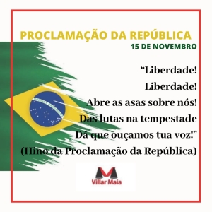 15 de novembro: Dia da Proclamação da República