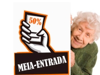 Direito do idoso a aquisição de ingressos com 50% de desconto